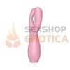 Threesome 3 estimulador vaginal con carga USB